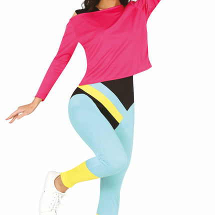 Costume da atleta donna rosa