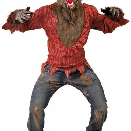 Costume di Halloween da lupo mannaro L