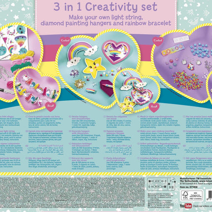 Unicorno 3 in 1 Set di lavoretti