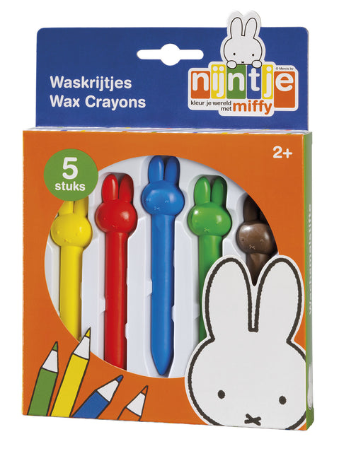 Pastelli a cera Miffy 5 pezzi