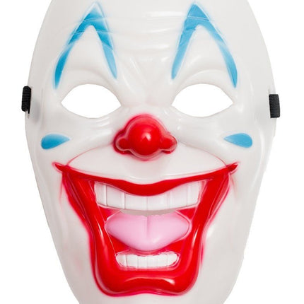 Maschera da clown Rosso Blu