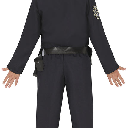 Costume da poliziotto ragazzo nero