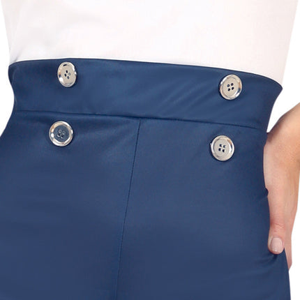 Costume Blu Bianco Donna Marinaio