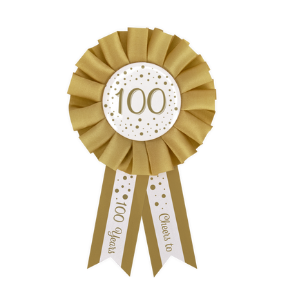Rosone bianco oro 100 anni
