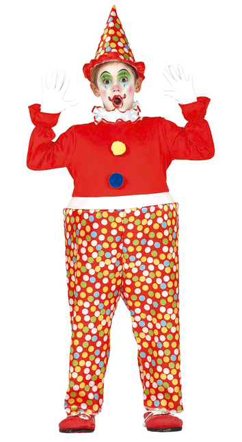 Costume Cown Dots Bambino