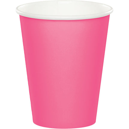 Tazze rosa 256ml 8pz