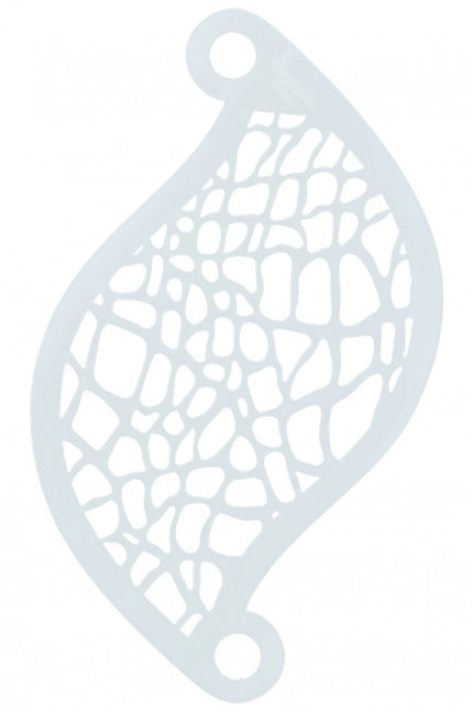 Template Make Up Bianco Stampa Serpente