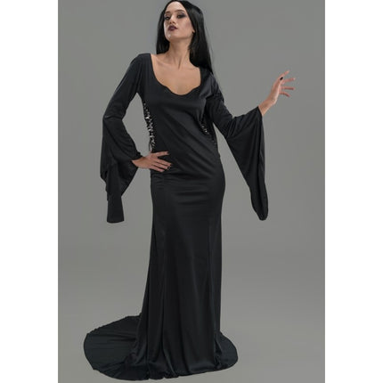 Costume Wednesday Morticia Dress