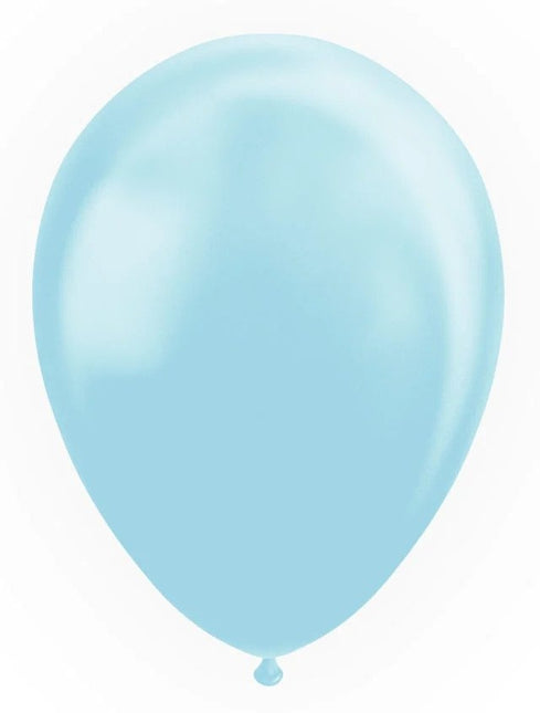 Palloncini azzurri pastello Macaron 30cm 100pz