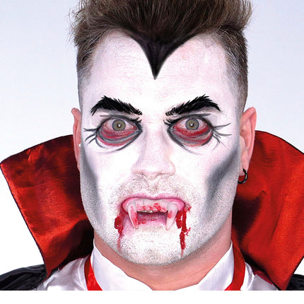 Set per il trucco di Halloween Vampiro Glitter