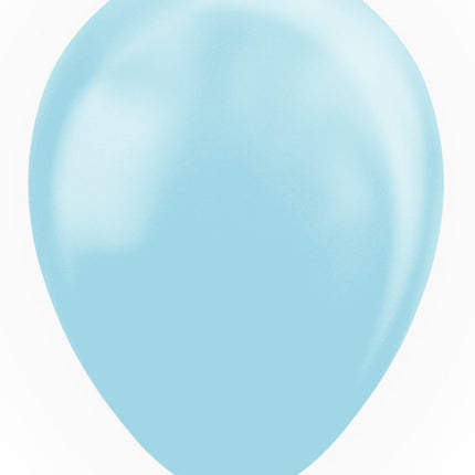 Palloncini azzurri pastello Macaron 30cm 25pz