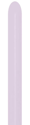 Palloncini da modellare Nozzle Up Pastel Matte Lilac 5cm 152cm 50pz