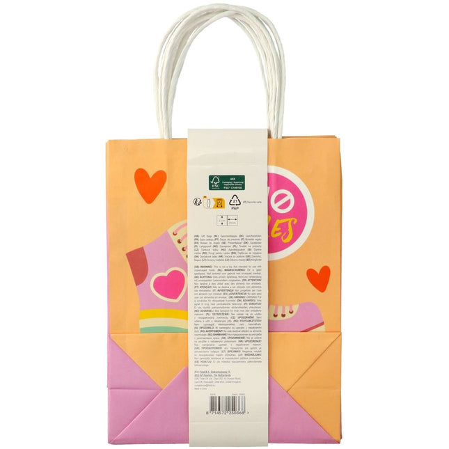 Sacchetti party Emoij 27cm 6pz