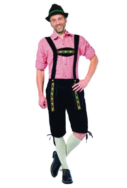Lederhosen Lang Nero