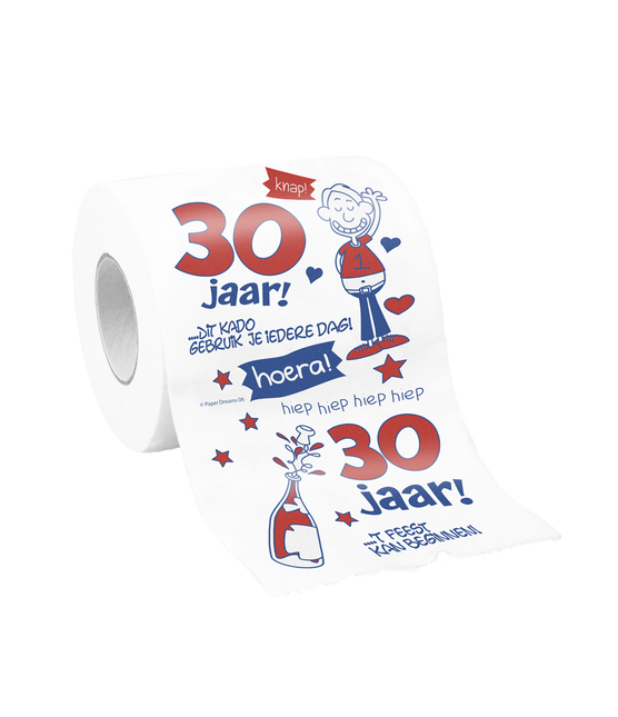 Carta igienica 30 anni Maschio