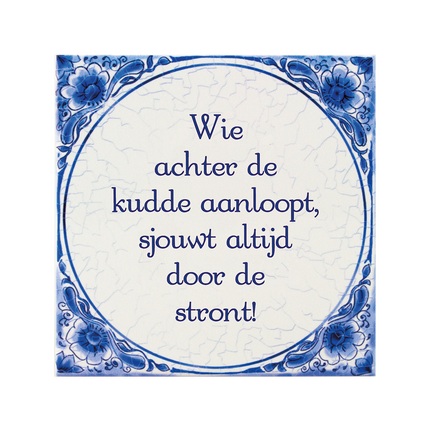 Tegola blu di Delft Mandria 14,5 cm