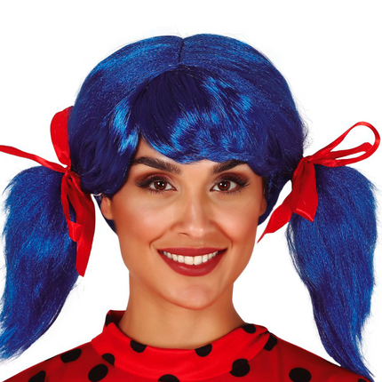 Fiocchi per parrucche blu