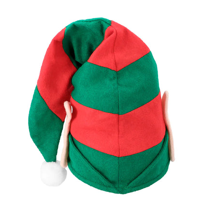 Elfo con cappello natalizio