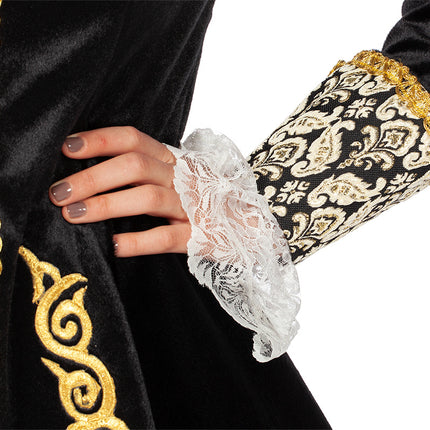 Giacca Marquise Nero Oro Donna