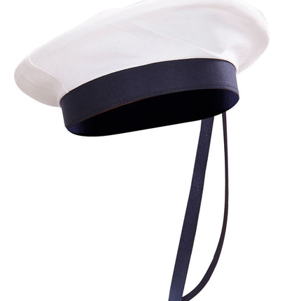 Cappello bianco blu Capitano