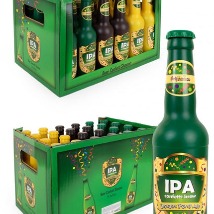Spara coriandoli in bottiglia di birra Ipa