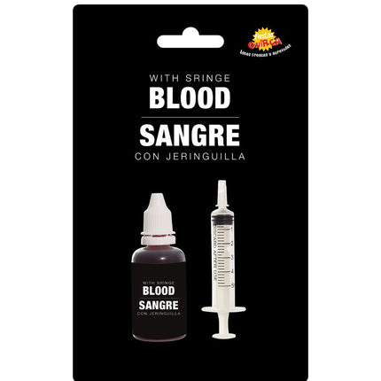 Siringa di sangue finto