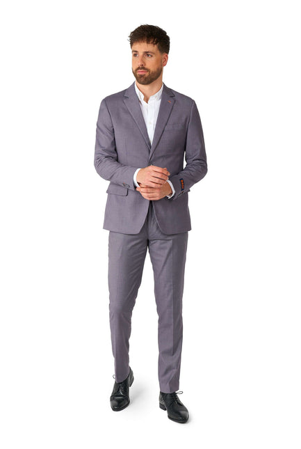 Abito grigio scuro da uomo <tc>OppoSuits</tc>