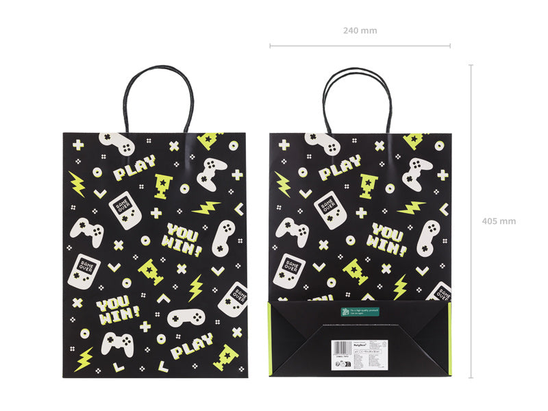 Borsa regalo Gaming Party 32 cm