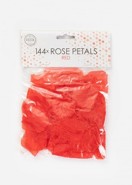 Petali di rosa rossi 144 pezzi