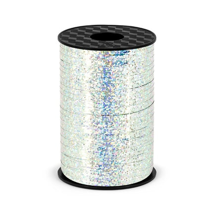 Nastro argento olografico 5mm 225m