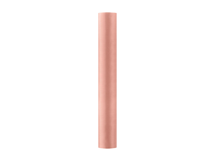 Runner da tavola rosa corallo 36cm 9m