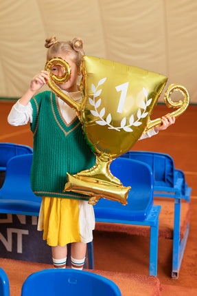 Palloncino ad elio Coppa dei Campioni Vuoto 64cm