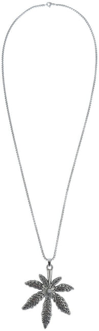 Collana Marijuana in argento
