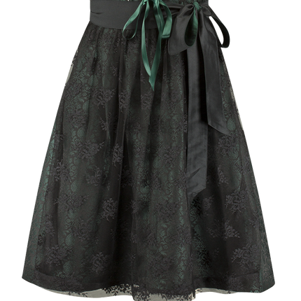 Nero Verde Abito Dirndl Oktoberfest Donna Jaquard