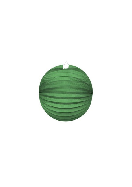 Lampione verde 25 cm