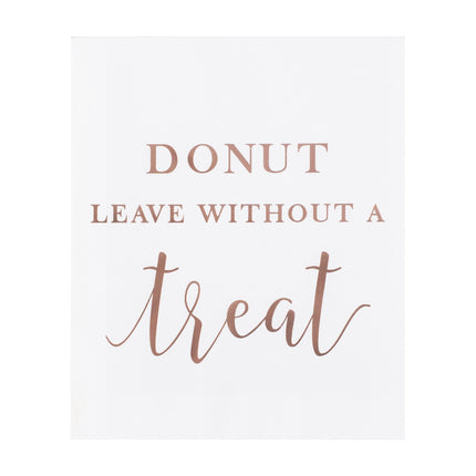 Sacchetti Benefit Ciambella di carta 17cm 20pz