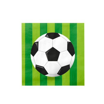 Tovaglioli da calcio 16cm 16pz