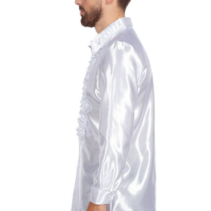 Camicetta Disco Ruffles Bianca