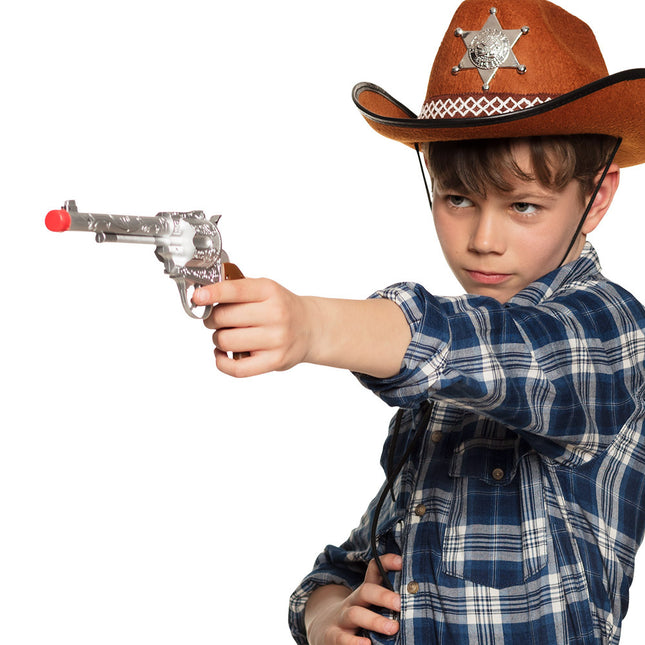 Pistola finta da cowboy 30 cm