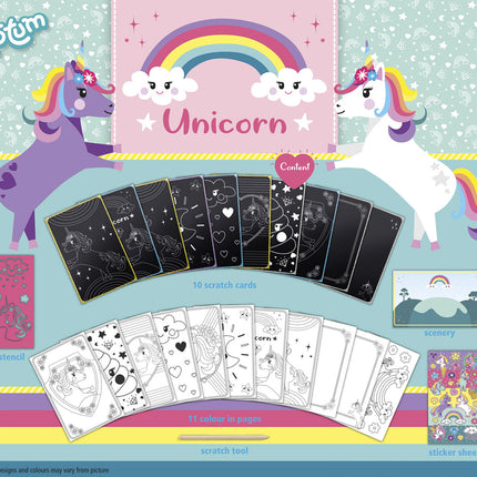 Libro di disegni di unicorni
