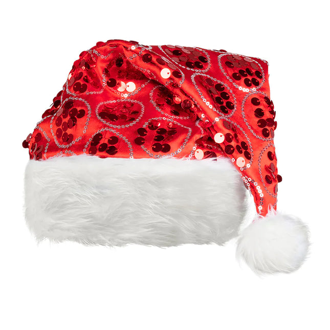 Cappello di Natale con paillettes