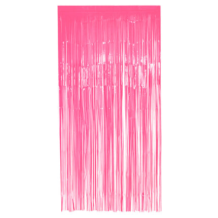 Tenda per porta rosa neon 2m