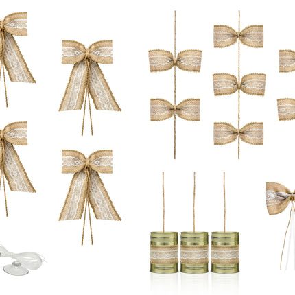 Set di decorazioni per auto Archi da sposa