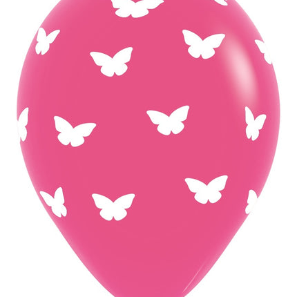 Palloncini Farfalle Mix 30cm 25pz