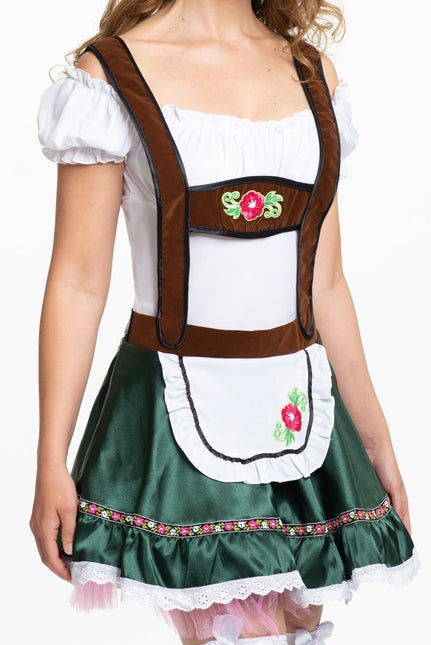 Abito Dirndl Oktoberfest Fiori