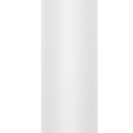 Rotolo di tulle bianco 15cm 9m