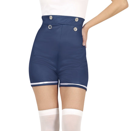 Costume Blu Bianco Donna Marinaio