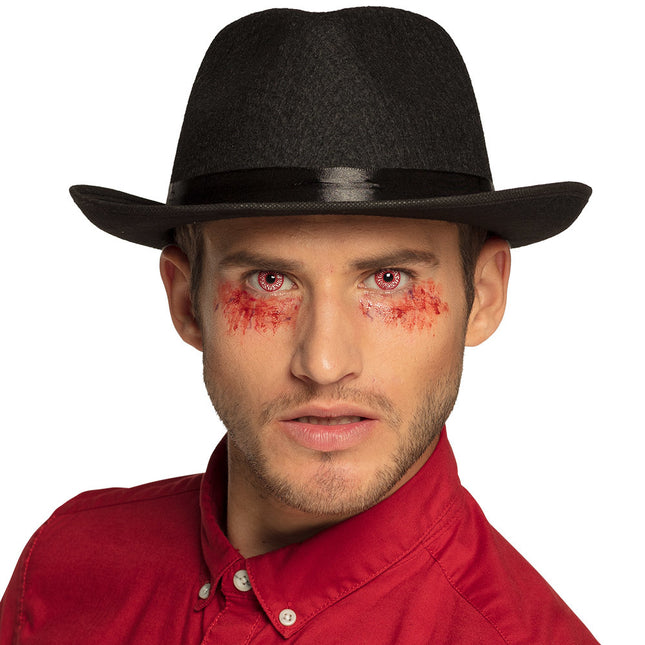 Lenti colorate Halloween Rosso Bianco