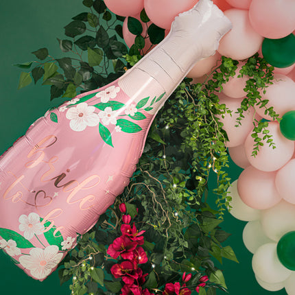 Bottiglia di palloncini ad elio Sposa Vuota 1,08 m