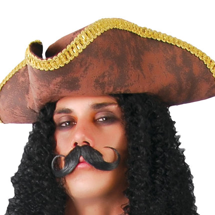 Abito da pirata Bordeaux Red Uomo